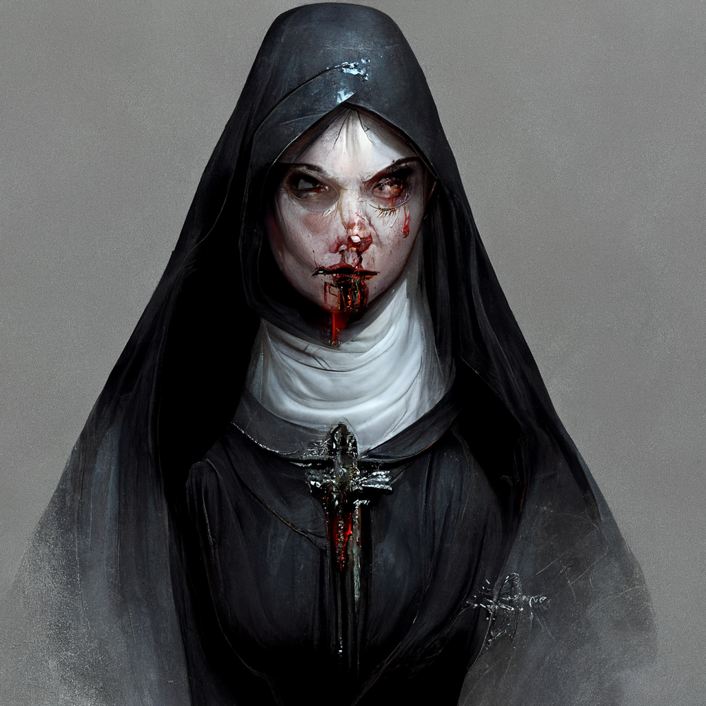 possessed nun